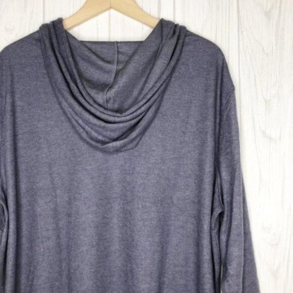 EBERJEY Mina Super Soft High Low Hoodie  - Picture 5 of 6